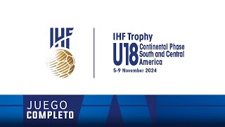 ARGENTINA vs URUGUAY  IHF Trophy U18 Fase Continental Sur y Centroamérica 2024 [upl. by Abdu]