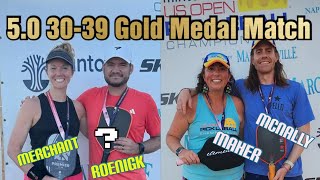 2024 US Open Pickleball Gold Medal Match 50 3039 [upl. by Etram6]