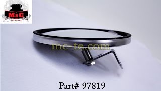 TruckLite 6quot Round Centered Convex Mirror Head 97819 [upl. by Nalloh]