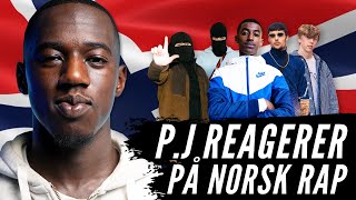 PJ REAGERER PÅ NORSK RAP  YLTV [upl. by Ladiv]