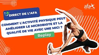 Comment lactivité physique peutelle améliorer le microbiote et la qualité de vie avec une MICI [upl. by Willem295]