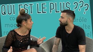 quotQui est le plus quot  Coralie Porrovecchio affiche salement Vincent Queijo Les Anges 10 [upl. by Aiselad]