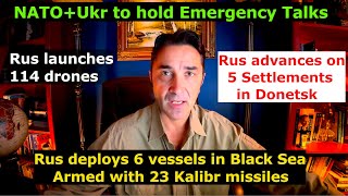 How many more men Ukr can mobilize Rus deploys 6 vessels 23 Kalibr Missile in Black Sea [upl. by Placido194]