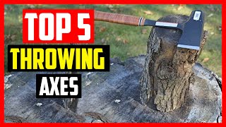 Top 5 Best Throwing Axes for 2022 [upl. by Ahsemat266]