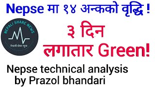 Nepse technical analysis Nepali share news  prazol bhandari Nepse [upl. by Naillig]