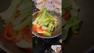 YES Bok choy rice noodle salad bokchoy ricenoodles salad foodie foryou recipe shorts [upl. by Lenee]