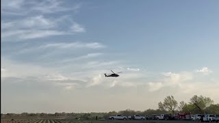 Helicopter carrying National Guardsmen and Border Patrol agent crashes in Texas killing 3 [upl. by Eirret681]