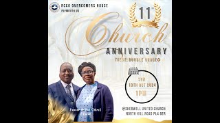 PARISH 11TH ANNIVERSARY  ANNOINTING SERVICE  THEME DOUBLE GRACE [upl. by Oibaf]