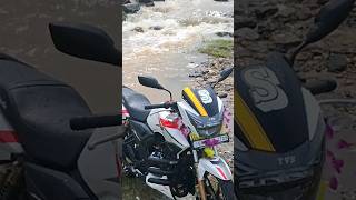 mileage test Apache RTR 180 2v bs7 new modal 2024 youtubeshorts shorts bikelover [upl. by Assilram]