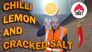 Mr Singhs Chilli Crisps Chilli Lemon amp Cracked Salt Flavour [upl. by Azeria460]