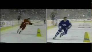 1996 NHL AllStar Skills Competition quotFastest Skaterquot Sergei Fedorov Mike Gartner [upl. by Orgell]