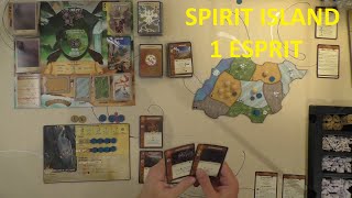 FR SPIRIT ISLAND 2e édition Présentation et partie Solo avec Ombre Vacillante de la Flamme [upl. by Palla]