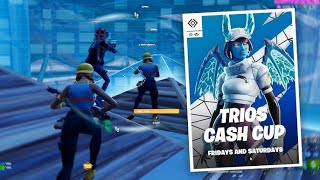 TRIO CASH CUP OPENS  FORTNITE NLBE [upl. by Ecnerwaled]