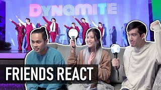 Friends react to BTS BBMA 2020 “Dynamite” REACTION BTSxBBMAs [upl. by Georgie88]