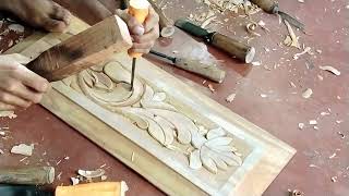 How to make Wooden Doors 🚪Hand Work WoodCarvingbeautiful design [upl. by Aropizt438]