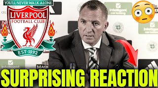 EXTRAORDINARY FEAT Brendan Rodgers Shocking Expression at Liverpool [upl. by Persis]