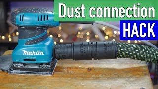 Makita  Festool dust extraction hack  simple and cheap [upl. by Pelson]