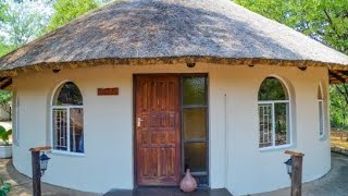 Tour A Traditional Mud House Design in South Africa Called Rondavel [upl. by Attenborough]