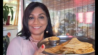 Dosa de lentilles et chutney de tomates [upl. by Ilat4]