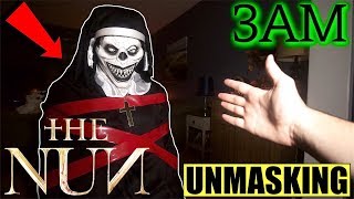 UNMASKING THE REAL NUN AT 3AM CHALLENGE GONE WRONG [upl. by Harifaz700]