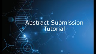 PAS 2023 Abstract Submission Tutorial [upl. by Erek]