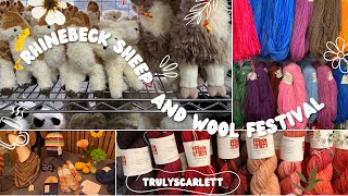 🧶Rhinebeck Sheep and Wool Vlog 2023  HAUL 🐑✨ [upl. by Derrick583]