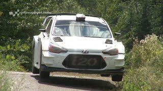 NEUVILLE  TEST WRC ADAC RALLYE DEUTSCHLAND 2017  HYUNDAI i20 COUPÉ WRC [upl. by Candie]