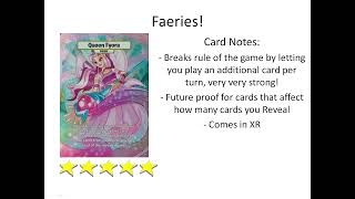 Neopets Battledome TCG Defenders of Neopia Rating the Faeries [upl. by Atteoj]