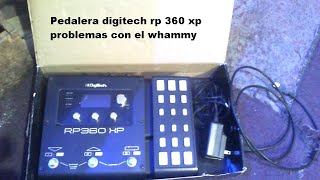 Pedalera Digitech Rp 360 xp fallos y desventajas [upl. by Enamrej372]