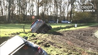 Drenthe Rally 2024 TT Assen CRASHES amp MISTAKESBest of by 206GT Rally Videos [upl. by Yna839]