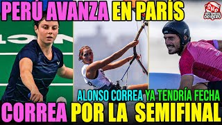 PARÍS 2024 ALONSO CORREA Y LA FECHA PARA LOS 4TOS DE FINAL DE SURF MARÍA BELÉN BAZO SIGUE EN PELEA [upl. by Berlinda133]