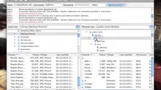 vBulletin 5 Connect Changing Server Permissions with FileZilla [upl. by Amerak]