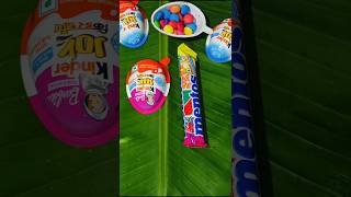 Mentos Candy and Kinder Joy Box shortvideo youtubeshorts [upl. by Kaczer]