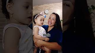 Nomes que minha filha de 1 ano sabe falar minhabebe humor maeefilha humordemae comedia [upl. by Loring]