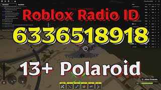 Polaroid Roblox Radio CodesIDs [upl. by Mady]