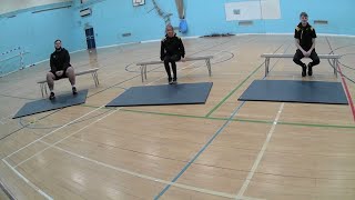 Muscular Endurance Circuit training with Mrs NelsonCole Mr Gaskell amp Mr Richardson [upl. by Ynnej]