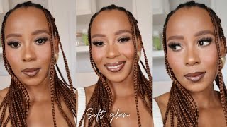 Soft glamMakeup tutorialVlogtober [upl. by Dieter655]