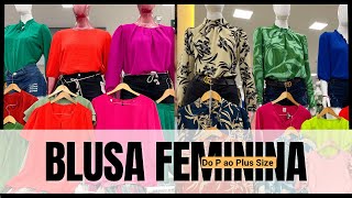 Blusa Feminina Barata no Brás  Tamanhos do P ao Plus Size brás [upl. by Paulo565]