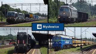 29 pociągów w Mysłowicach  lipiec 2023 [upl. by Gerc615]