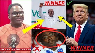 Tie No Yie🔥Trump Wins  Mahama Win Sad News Hit NPP As Apostle Amoako Atta Gave His Final Prophecy [upl. by Ekle]