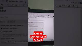 KML to Shapefile in Arcgis [upl. by Annissa]