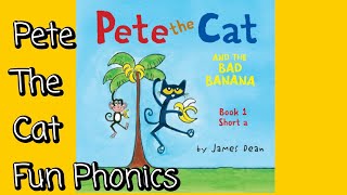 Pete The Cat Fun Phonics Short a sound Book 1 [upl. by Harmaning]