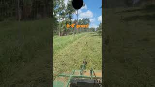 Can an MX6000 run a 10 bushhog kubota tractor [upl. by Strickman]