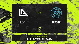 LYNCH Esports vs PCFIC Esports  2 Lig  2024 Yaz Mevsimi  1 Hafta 2 Gün [upl. by Qifahs]