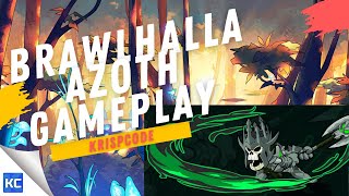 Best Azoth KnockoutsCombos  Brawlhalla Gameplay [upl. by Sherl289]