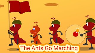 the ants go marching  the ants go marching one by one song  the ants go marching rhyme  kids song [upl. by Laing696]