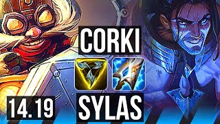 CORKI vs SYLAS MID  515  EUW Master  1419 [upl. by Irahs]