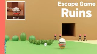 Escape Game Collection 2 Ruins Walkthrough nicoletjp  脱出ゲーム [upl. by Ailecara]