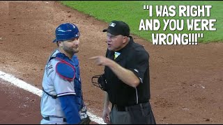 MLB Umpires Yelling at Players [upl. by Burra855]