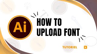 How to load a font into Illustrator install amp put dafont fonts into Illustrator [upl. by Notnirb]